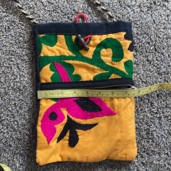 Embroidered Crossbody Boho Bag - Picture 7 of 9